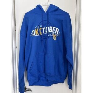 Kansas City Royals We Own OKCtober Postseason ‘85 ‘15 MLB Hoodie XL